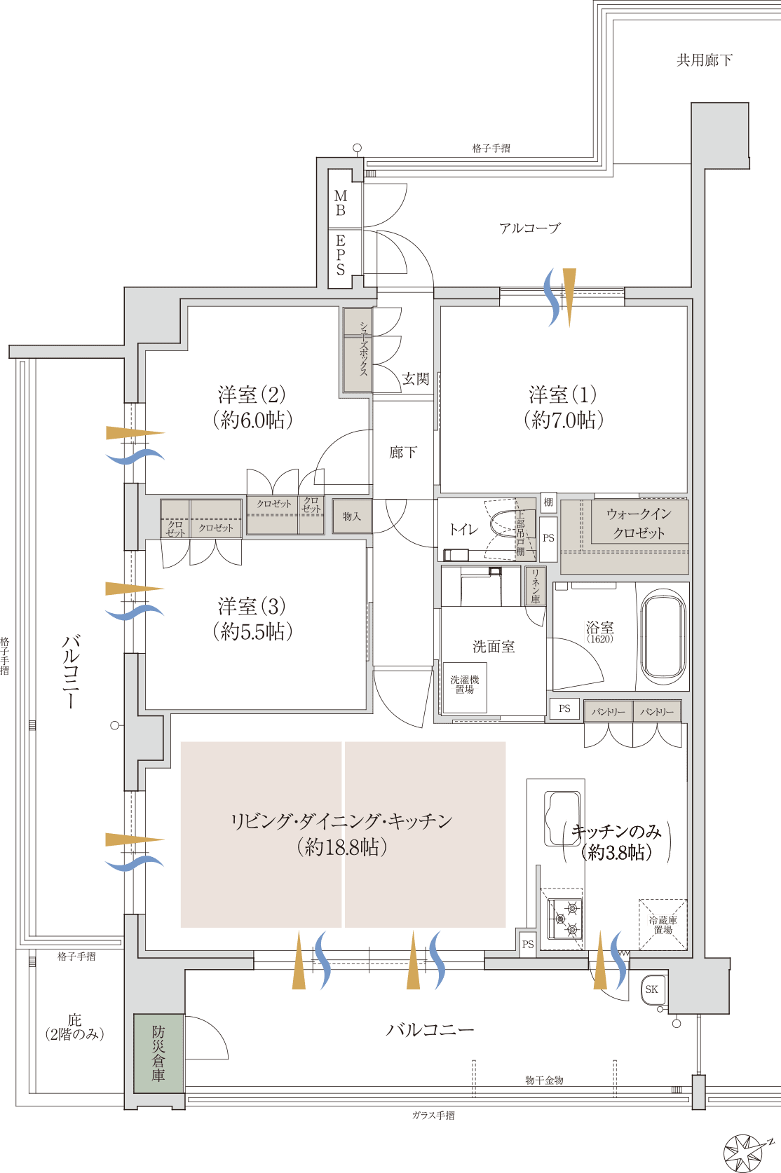 Atype間取り図