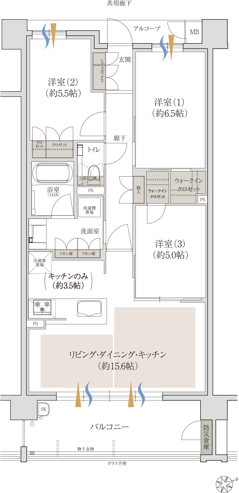 Dtype間取り図