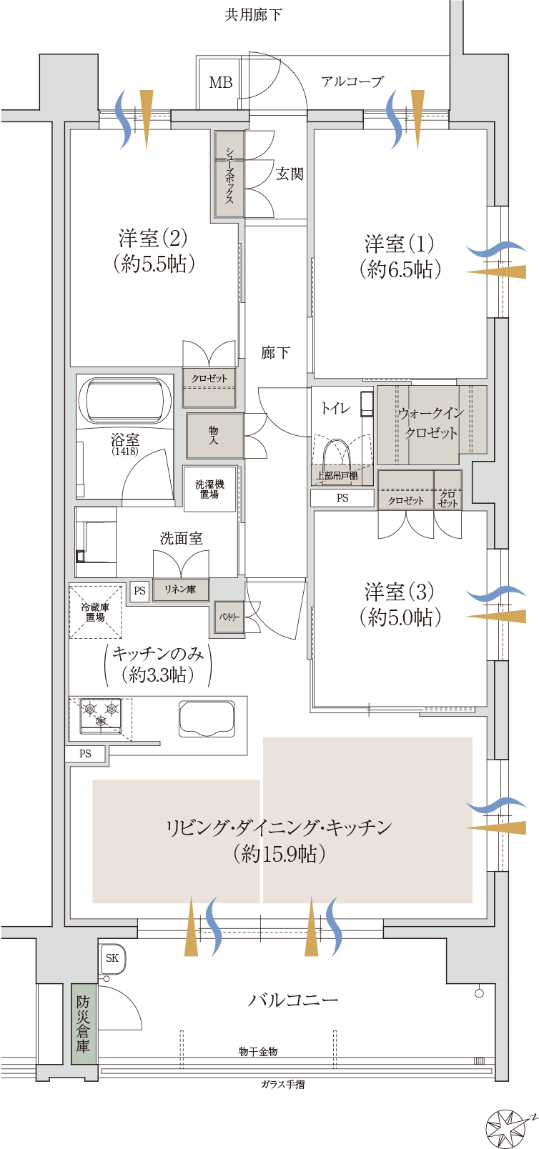 E2type間取り図