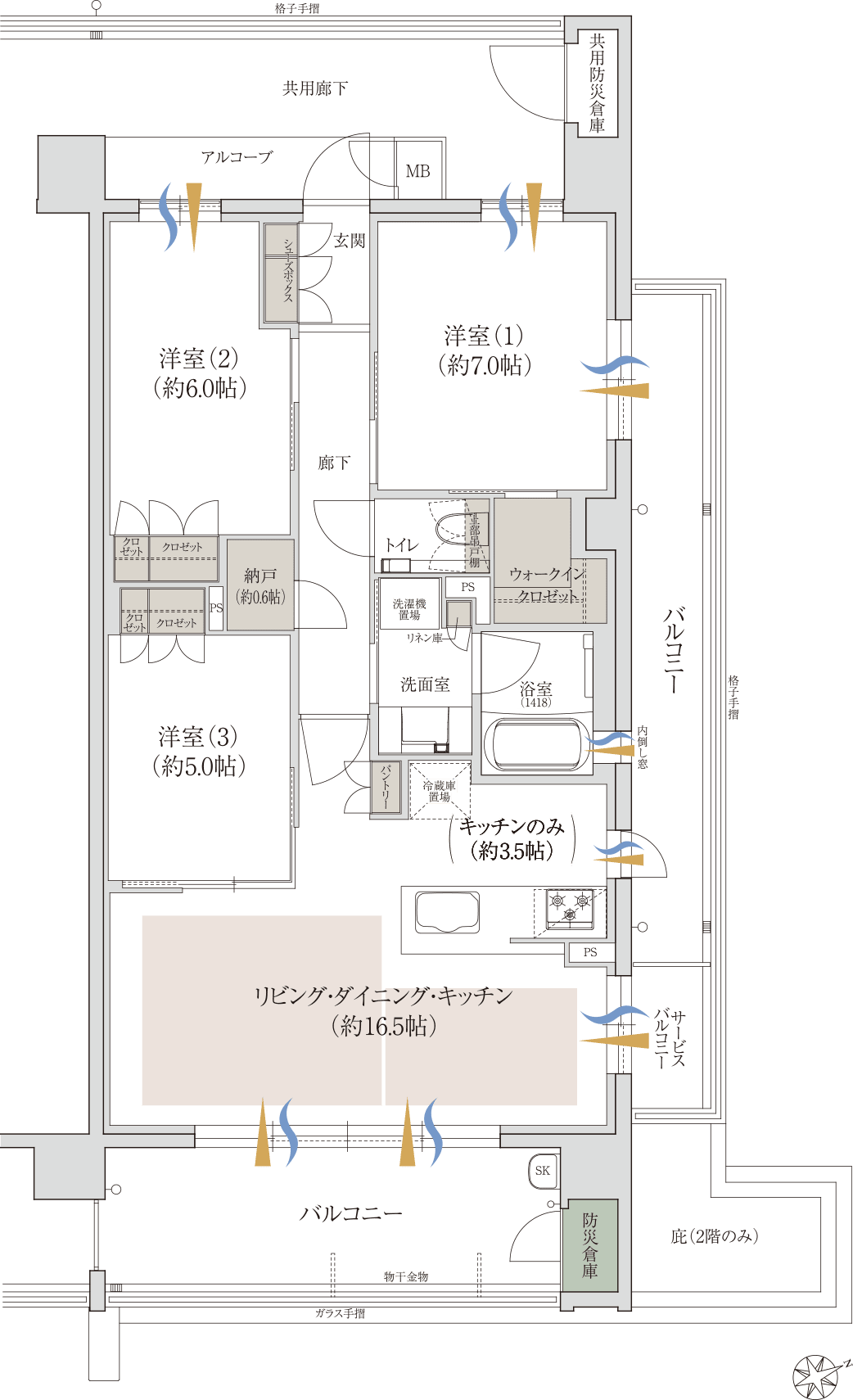 Ftype間取り図